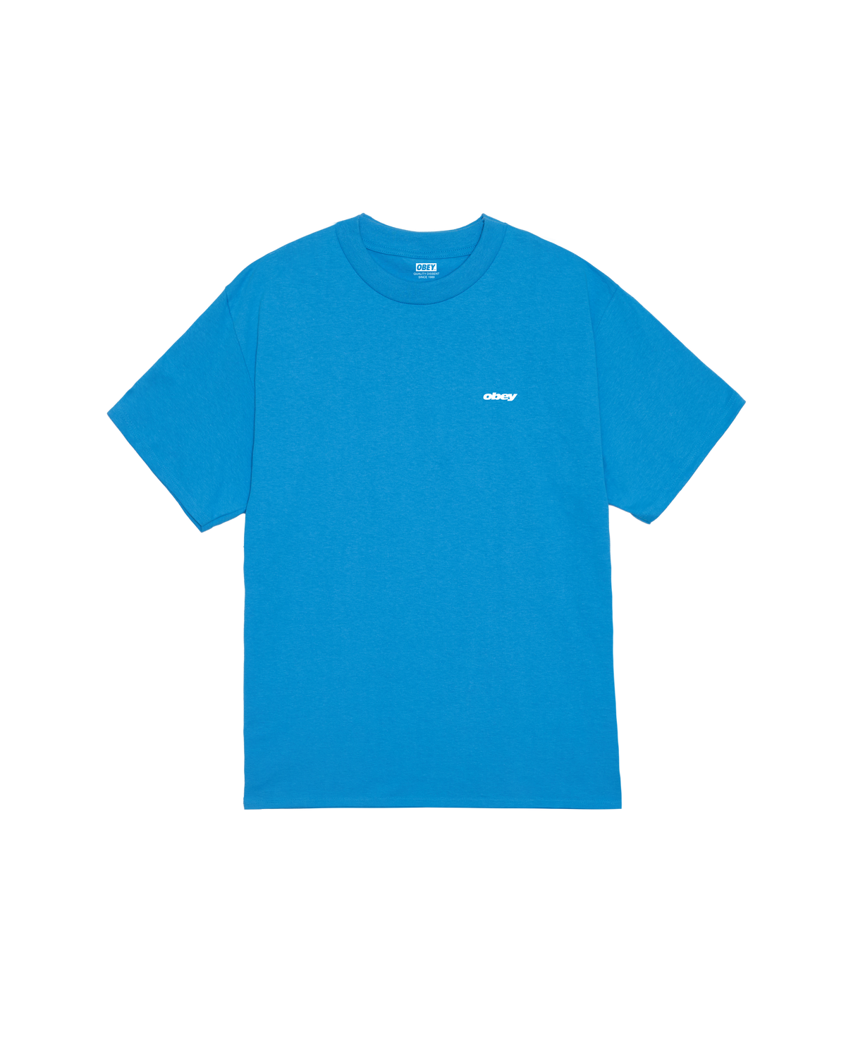 Obey Dice T-shirt - Azure Blue