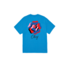 Paper Rose T-shirt - Azure Blue