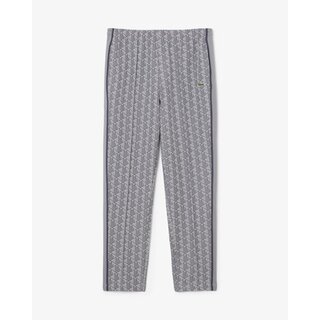 Lacoste Pantalon de survêtement Paris Monogramme - Gris Clair/Gris Foncé