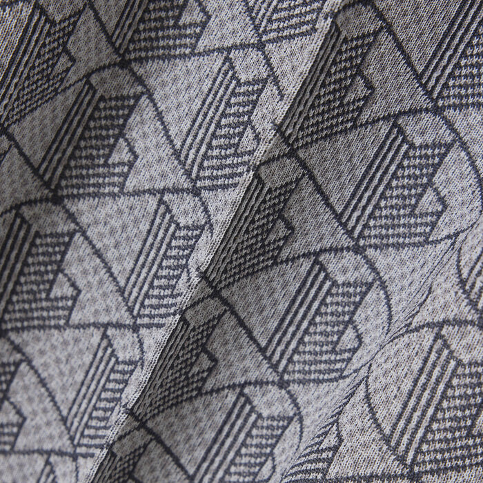 Lacoste Pantalon de survêtement Paris Monogramme - Gris Clair/Gris Foncé