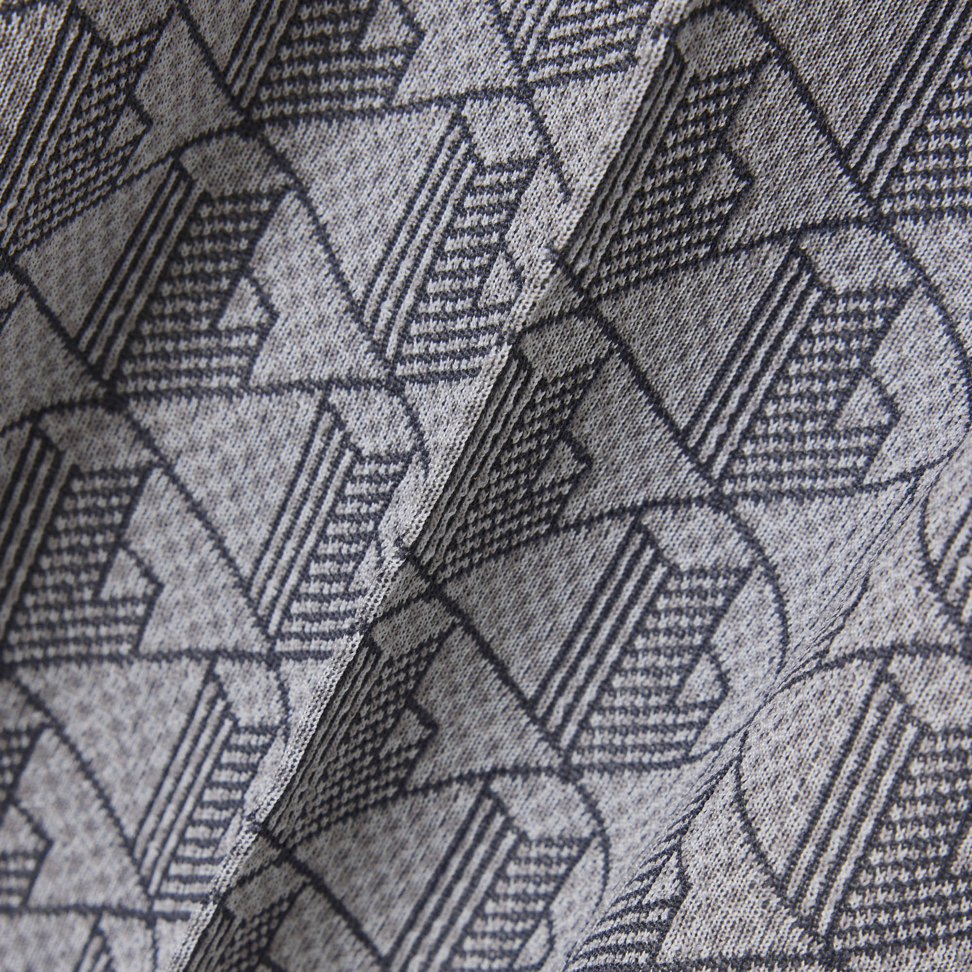 Lacoste Pantalon de survêtement Paris Monogramme - Gris Clair/Gris Foncé