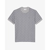 T-shirt Jacquard Monogramme - Gris Clair/Gris Foncé