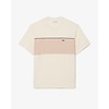 T-shirt color-block coton - Beige