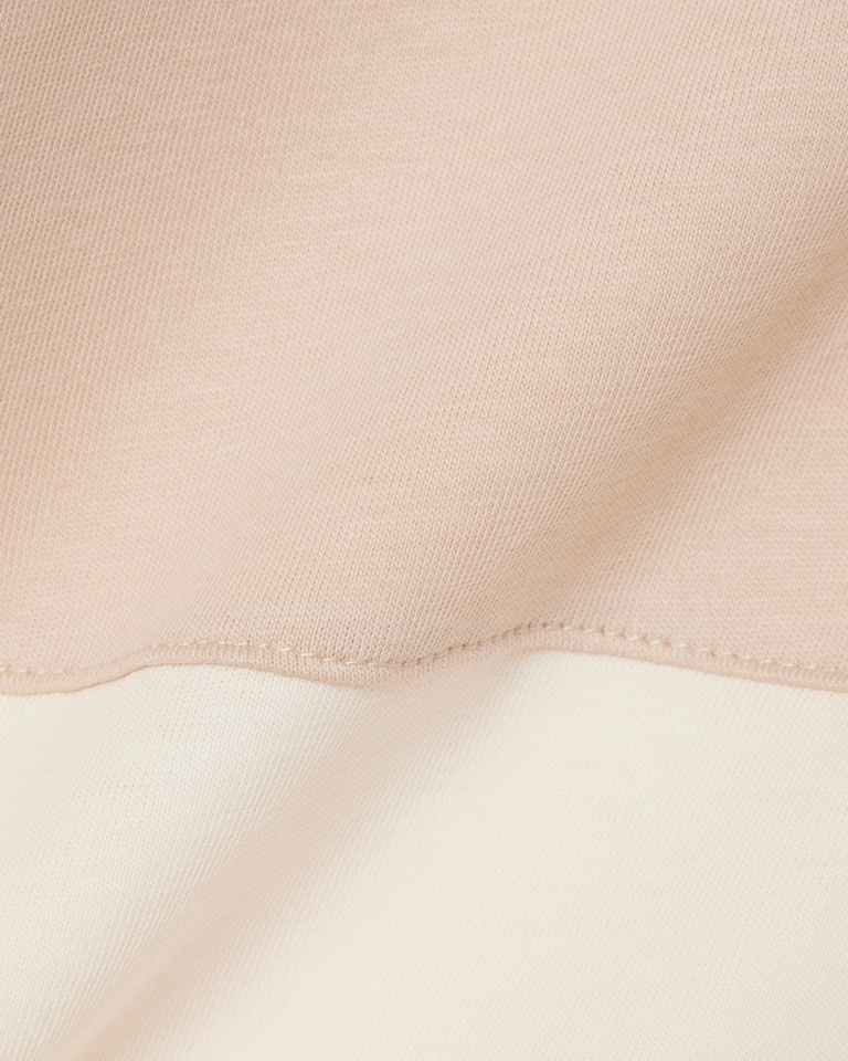 Lacoste T-shirt color-block coton - Beige