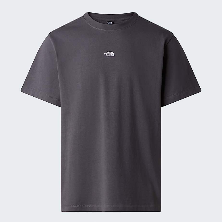 The North Face Essential Center Logo Relaxed Tee - Anthracite Grey