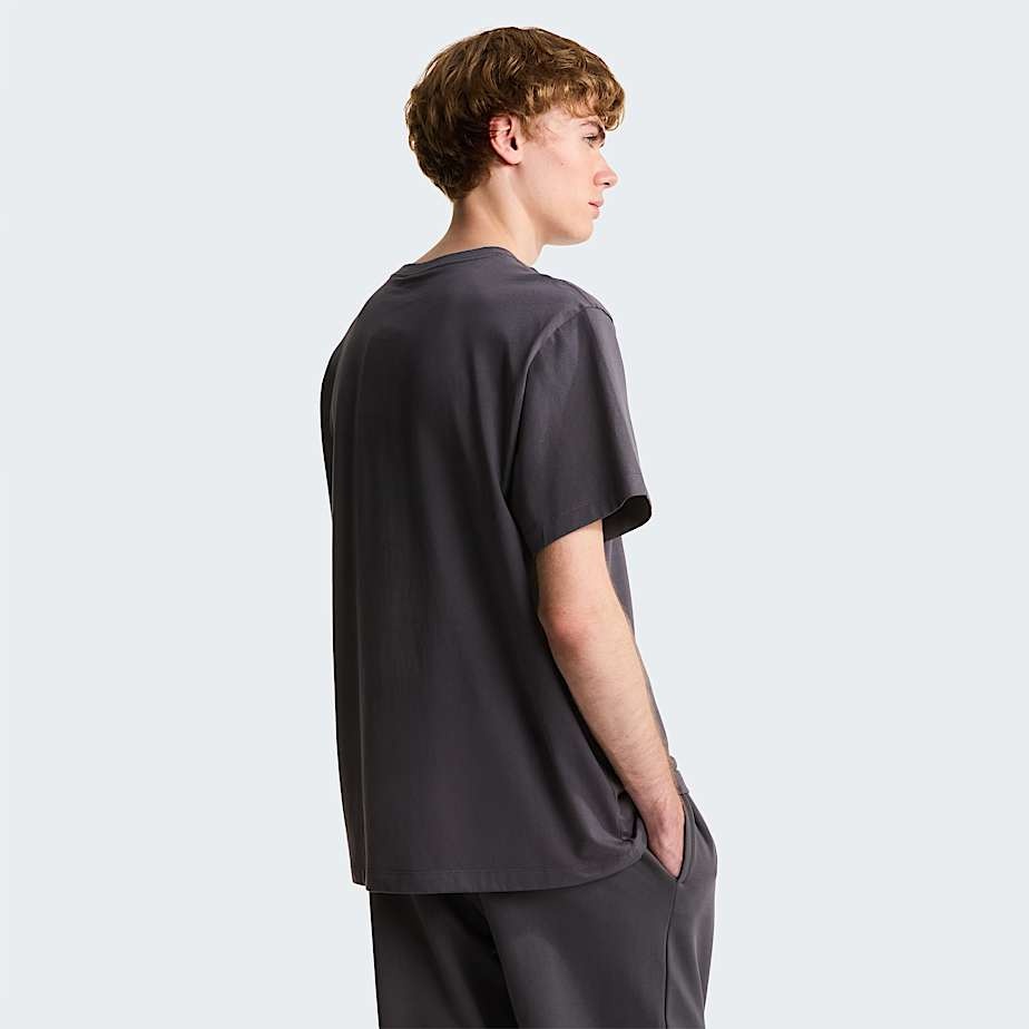 The North Face Essential Center Logo Relaxed Tee - Anthracite Grey