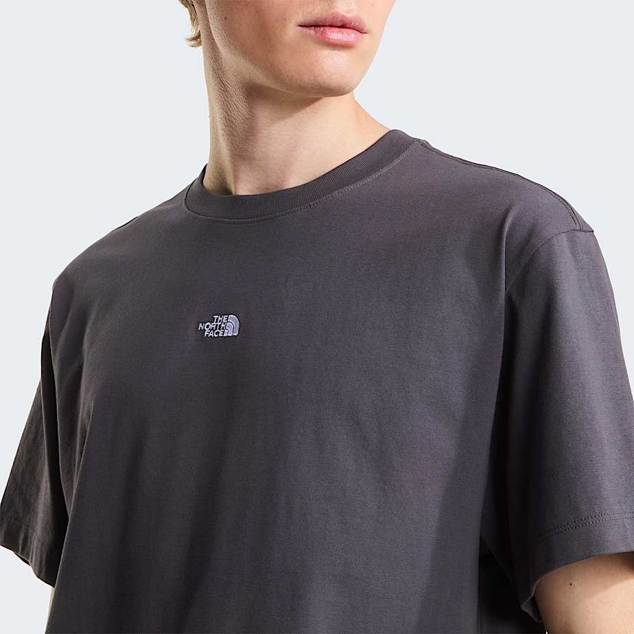 The North Face Essential Center Logo Relaxed Tee - Anthracite Grey