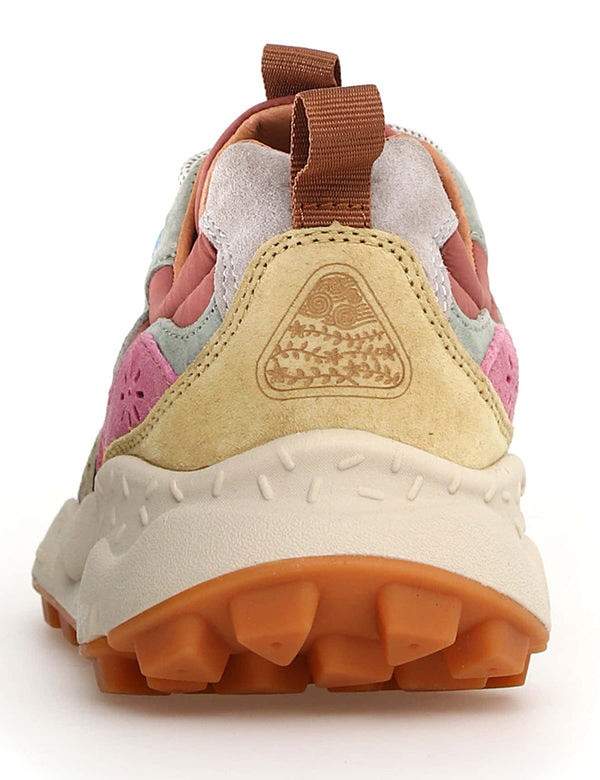 Flower Mountain Yamano 3 Woman - Cream/Military/Pink
