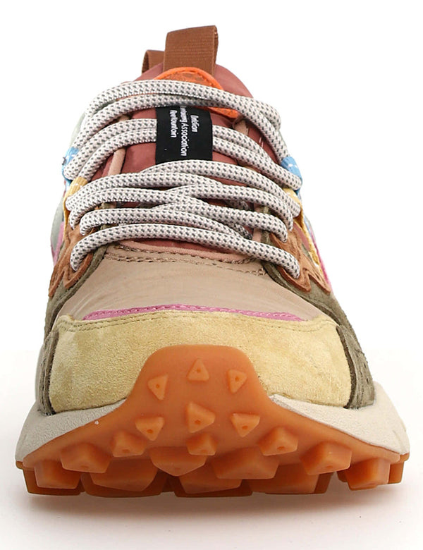 Flower Mountain Yamano 3 Woman - Cream/Military/Pink