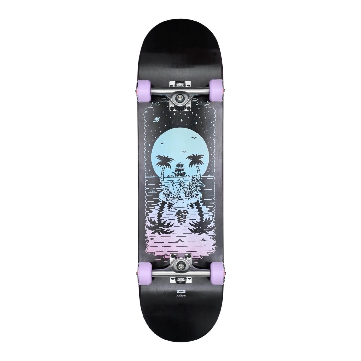 Globe G2 Reflection 8.5 - Black/Purple