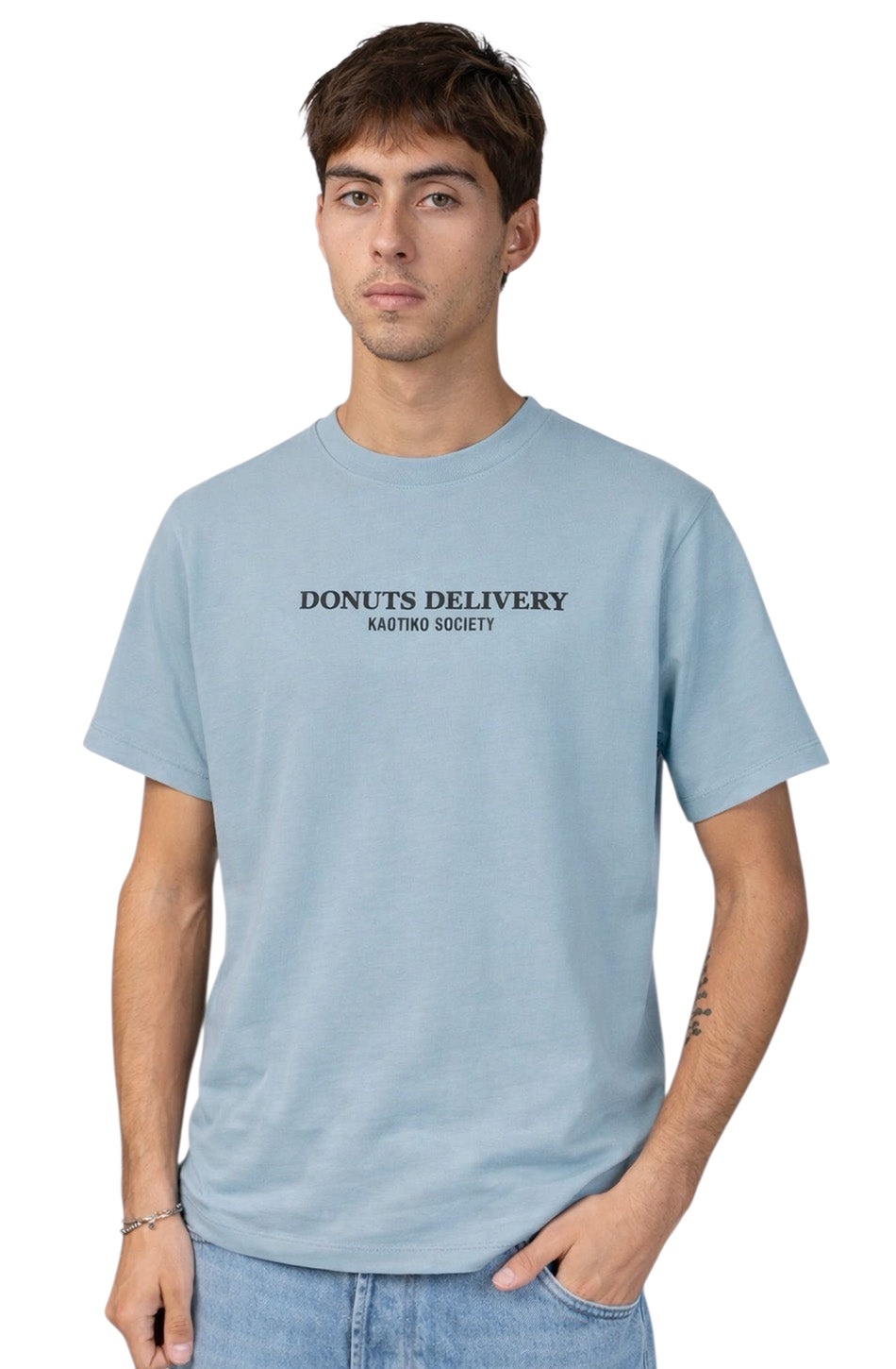 Kaotiko Delicious Donuts T-Shirt - Fresh Green