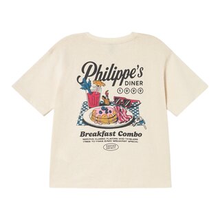 Kaotiko Breakfast Road T-Shirt - Ivory