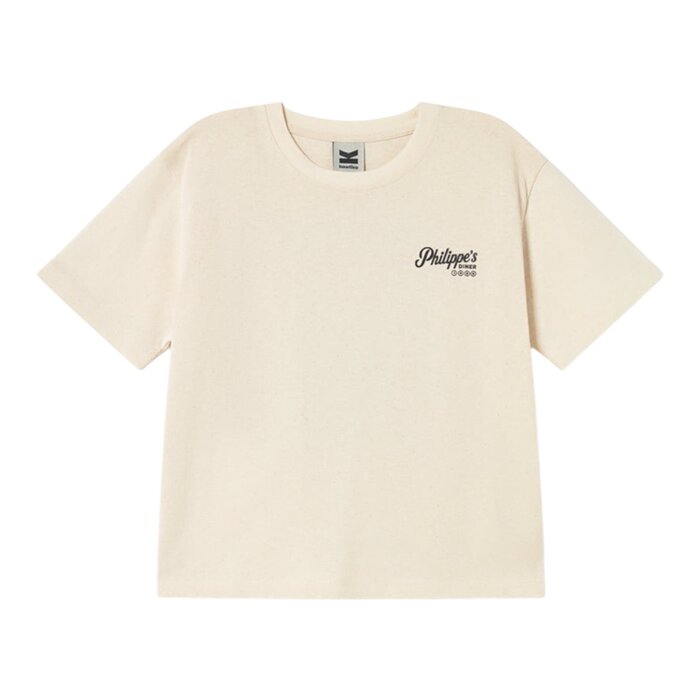 Kaotiko Breakfast Road T-Shirt - Ivory