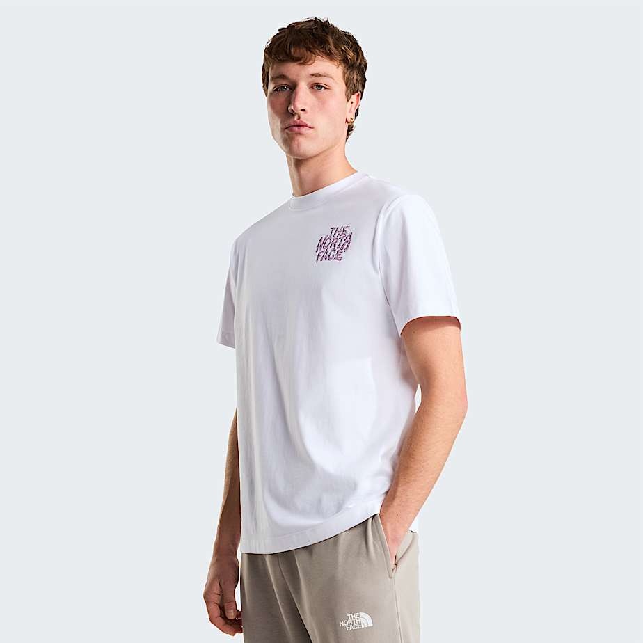 The North Face M' Drip Logo RX S/S Tee - White
