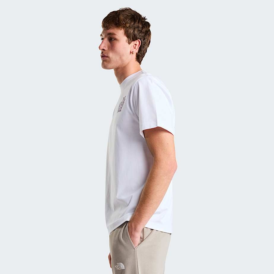 The North Face M' Drip Logo RX S/S Tee - White