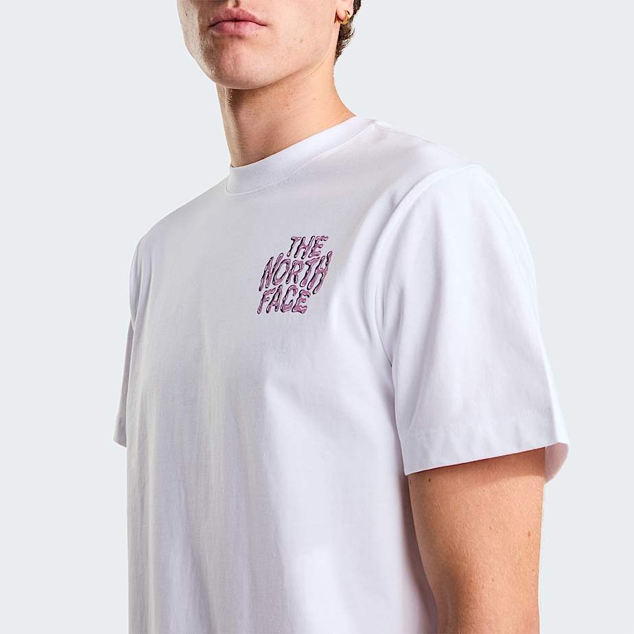 The North Face M' Drip Logo RX S/S Tee - White