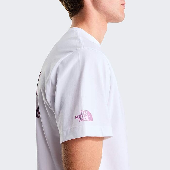 The North Face M' Drip Logo RX S/S Tee - White