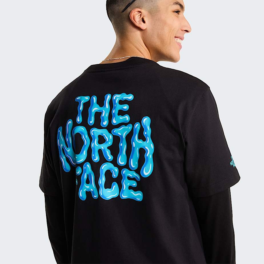 The North Face M' Drip Logo RX S/S Tee - Black