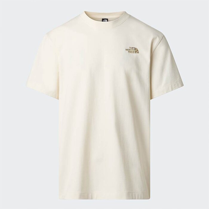 The North Face M' TNF Snack RX S/S Tee - White Dune