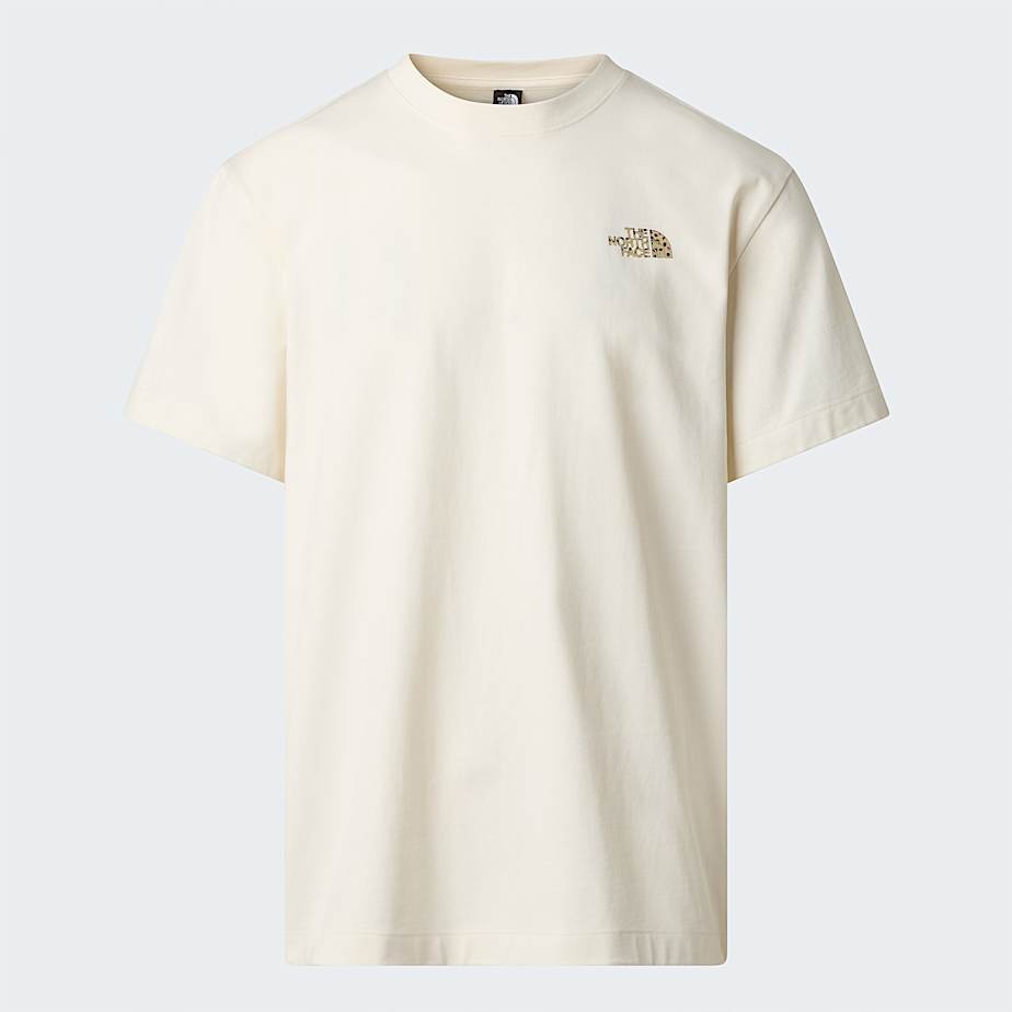 The North Face M' TNF Snack RX S/S Tee - White Dune
