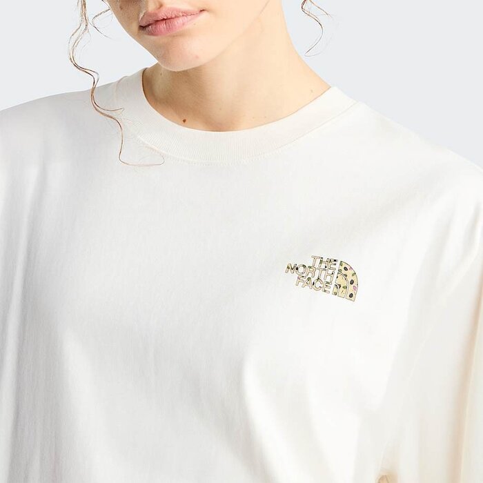 The North Face M' TNF Snack RX S/S Tee - White Dune