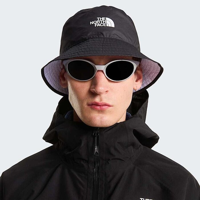 The North Face Sun Stash Hat - TNF Black/TNF White