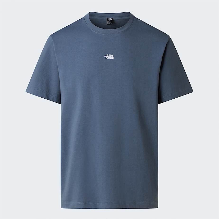 The North Face Essential Center Logo Relaxed Tee - Granite Grey