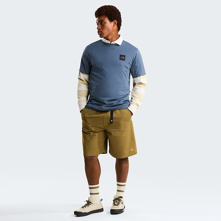 The North Face M' Evo Box Half Dome S/S Tee - Granite Grey