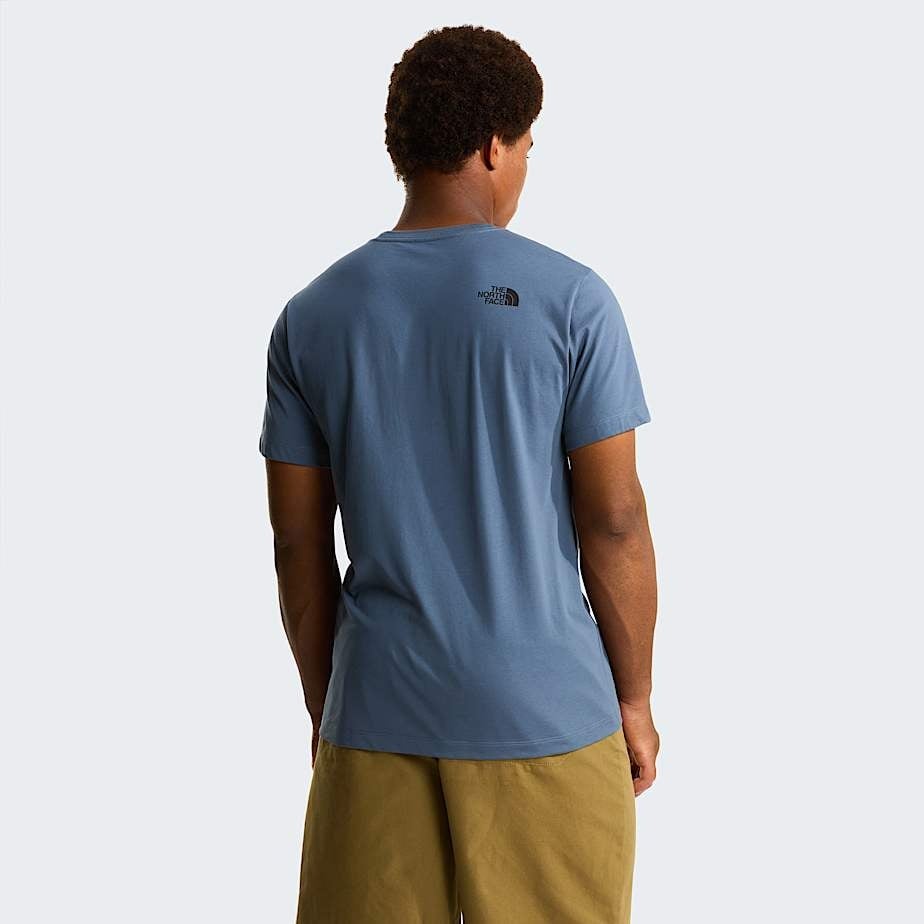 The North Face M' Evo Box Half Dome S/S Tee - Granite Grey