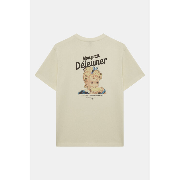Kaotiko Mon Petit Déjeuner T-Shirt - Ivory