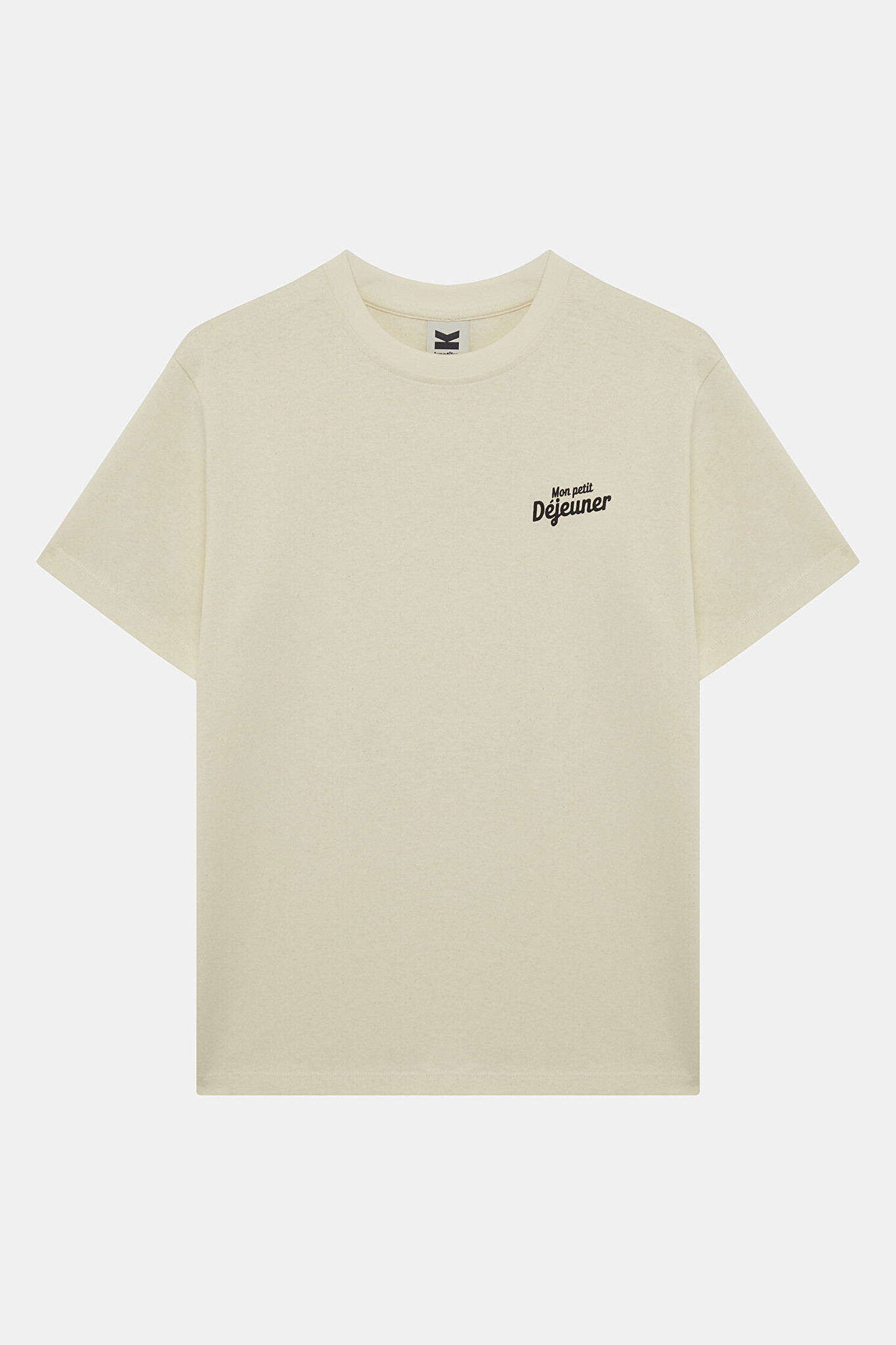Kaotiko Mon Petit Déjeuner T-Shirt - Ivory
