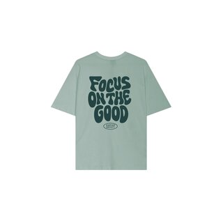Kaotiko Focus On The Good T-Shirt - Cloud