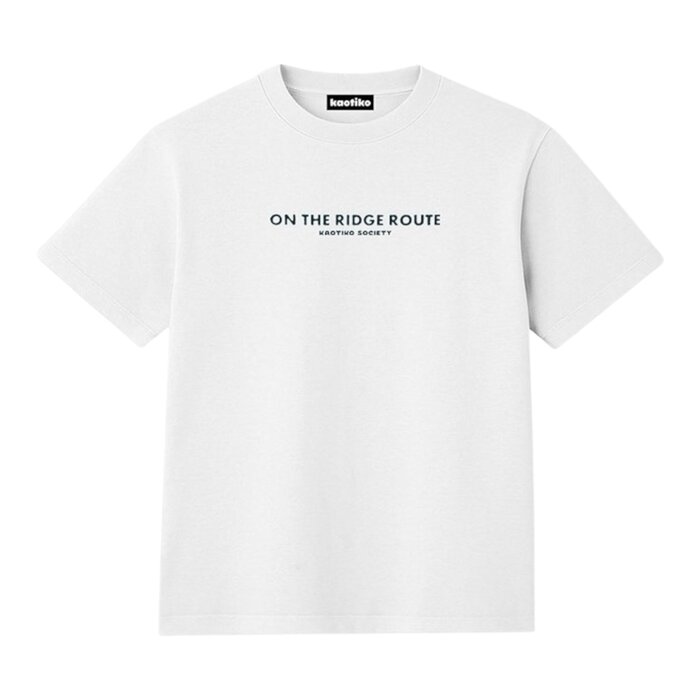 Kaotiko On The Ridge Route T-Shirt - White