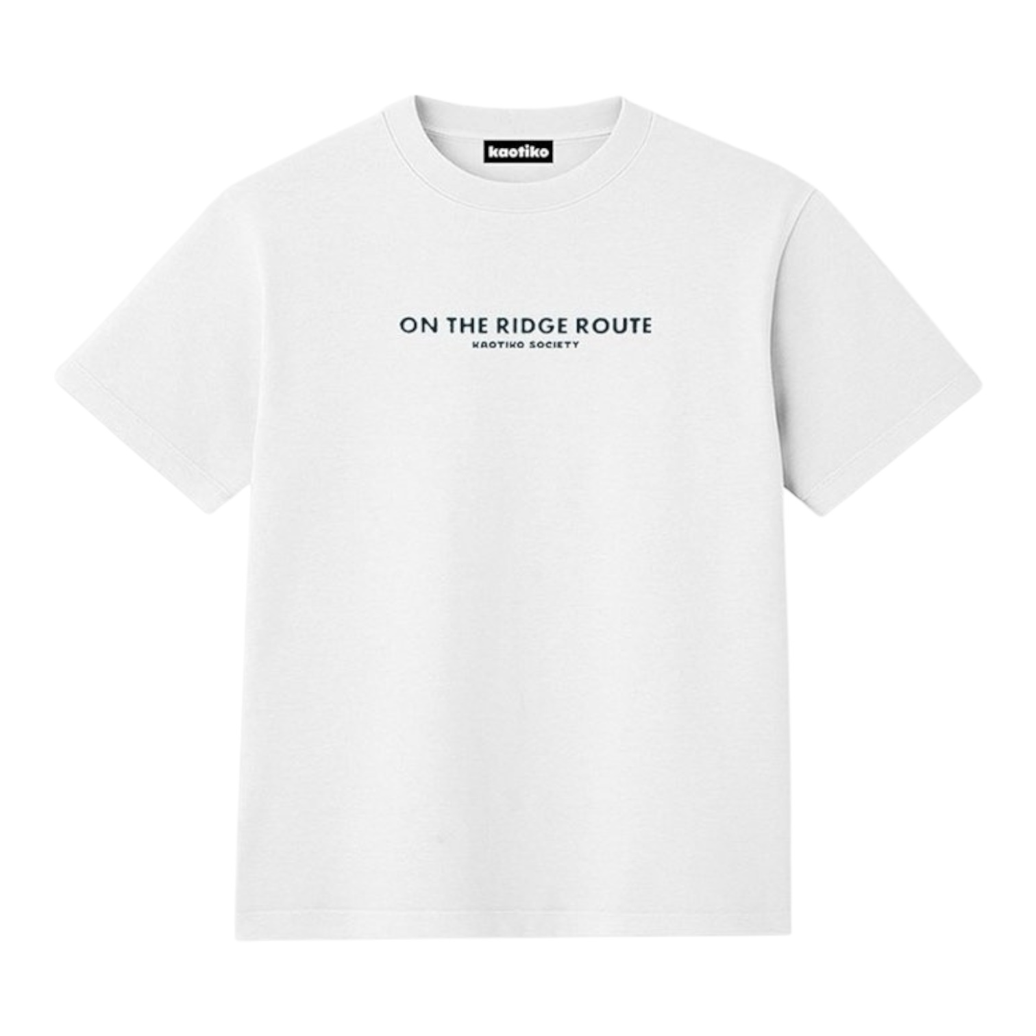 Kaotiko On The Ridge Route T-Shirt - White
