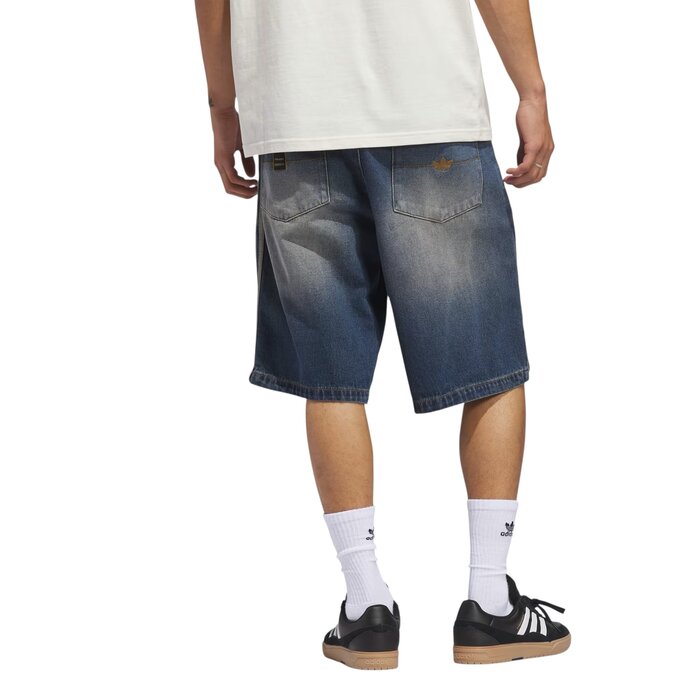 Adidas Skateboarding Tyshawn Washed Denim Short - Indigo Denim