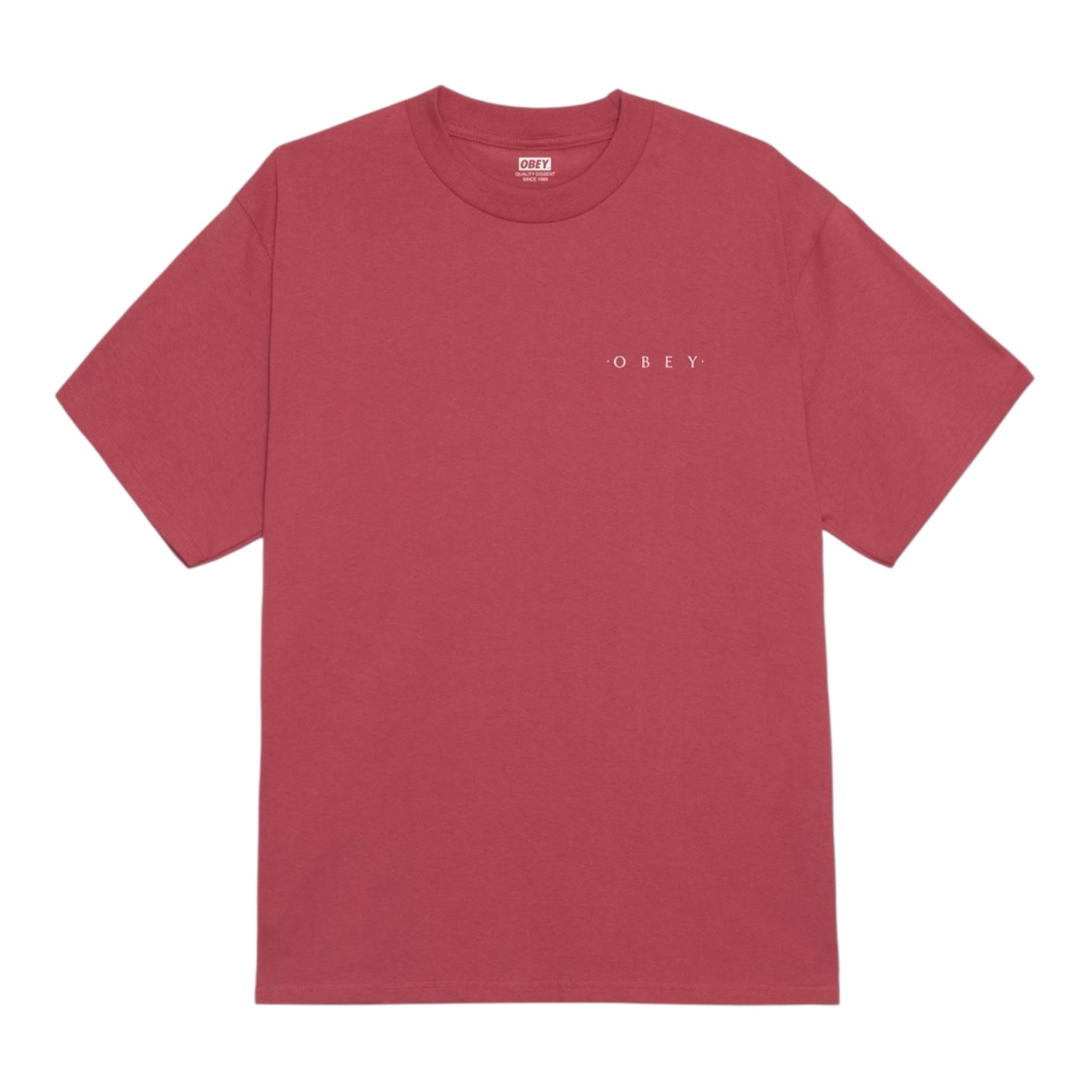 Obey Architecture Of The Uni T-shirt - Mineral Red