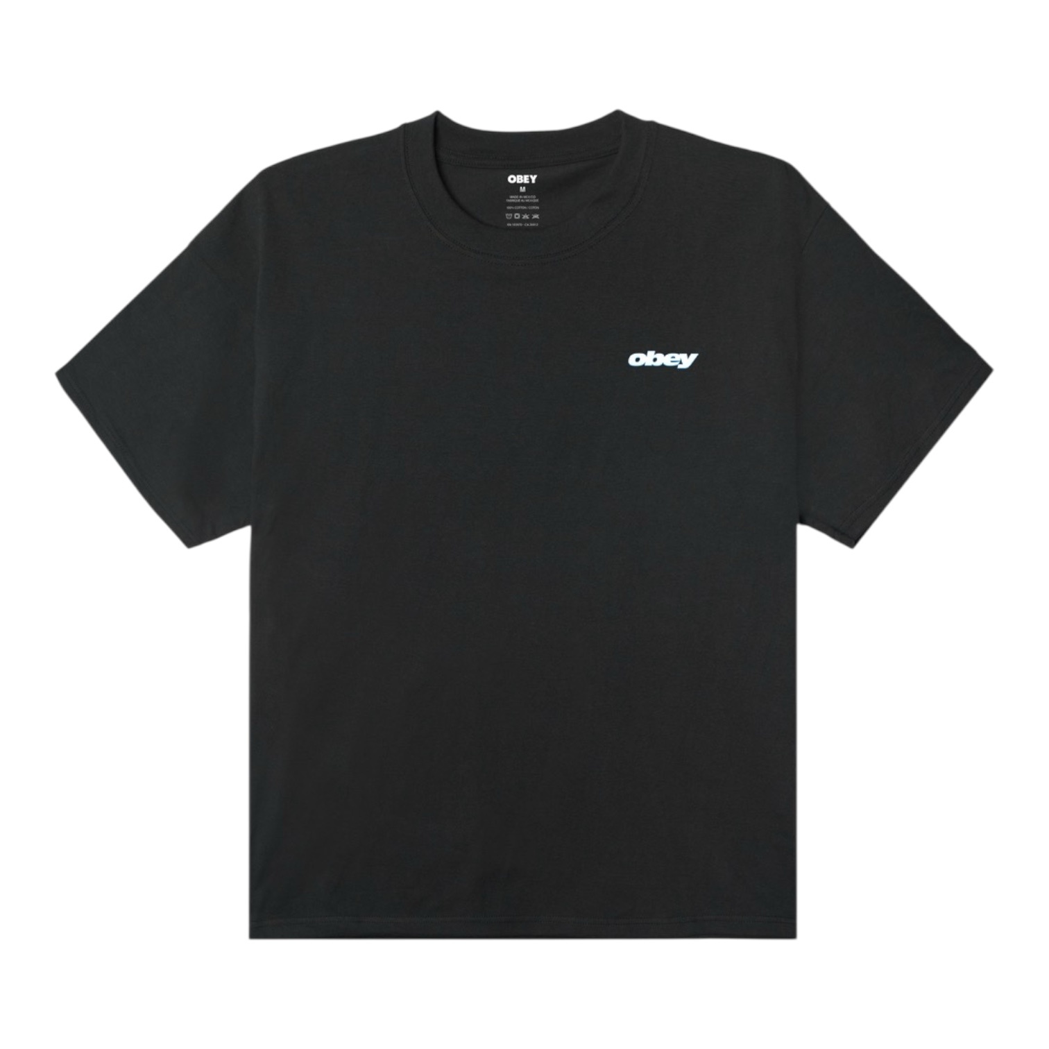 Obey Lips T-Shirt - Vintage Black