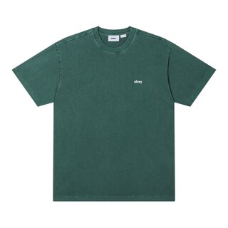 Obey Lowercase Pigment T-Shirt - Pigment Pine Needle