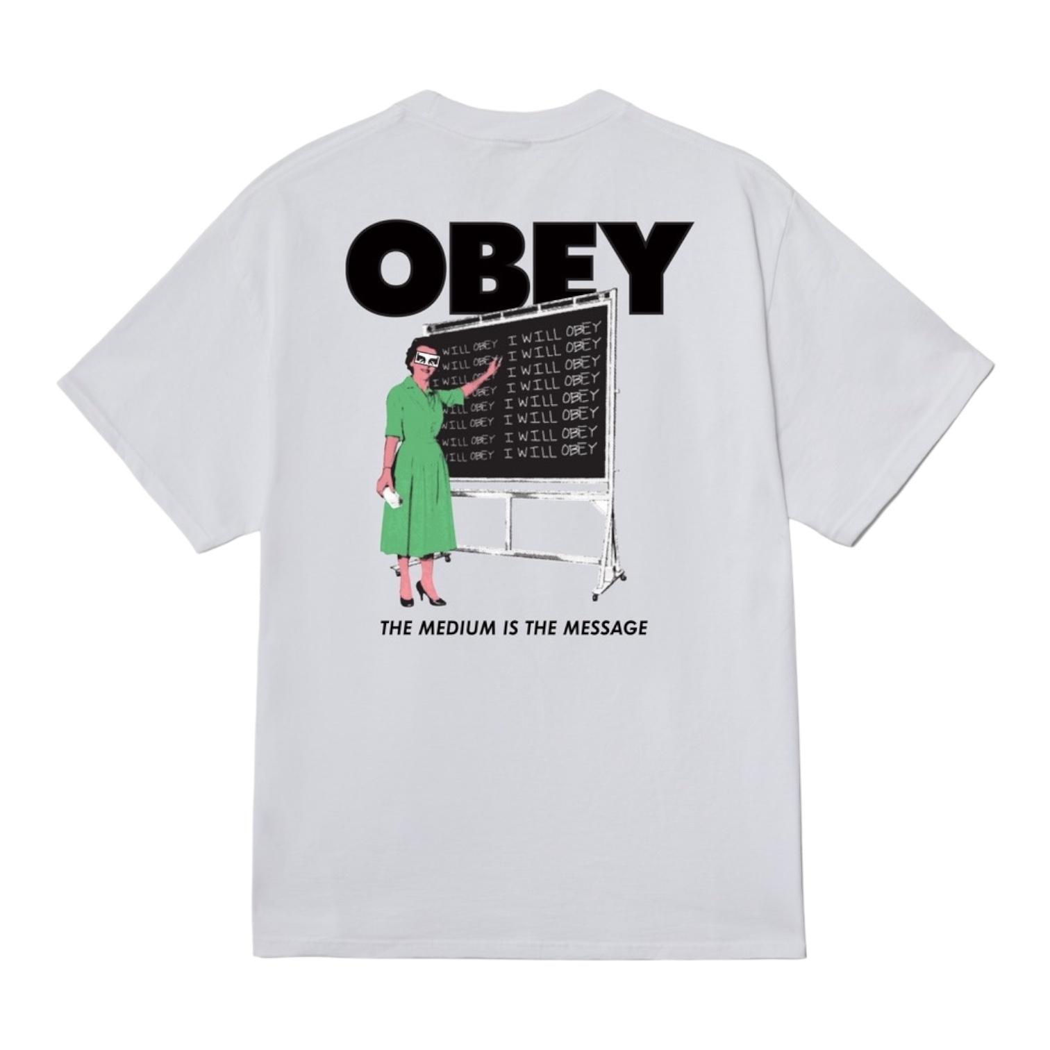 Obey I Will Obey T-shirt - White