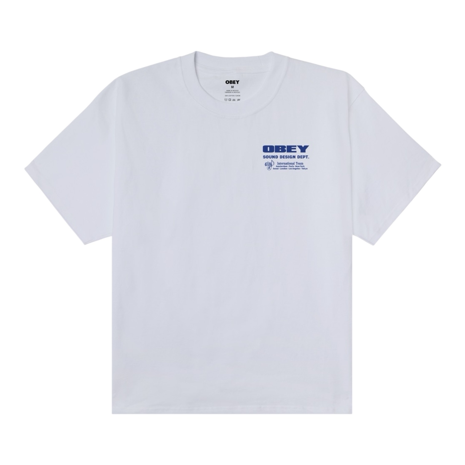 Obey Sound Design Dept T-Shirt - White