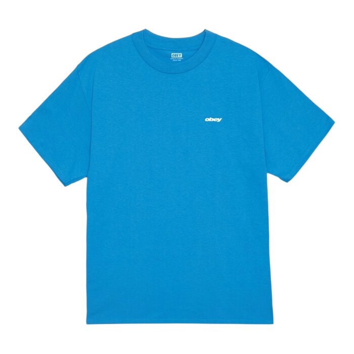 Obey Dice T-shirt - Azure Blue