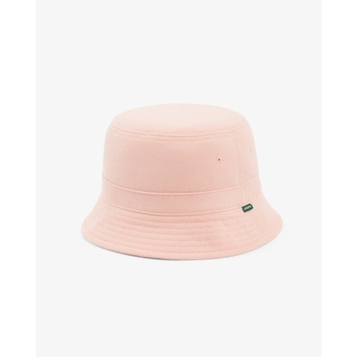 Lacoste Bob en piqué de Coton Biologique Uni - Rose