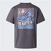 M' Mountain Escape Relaxed T-Shirt - Anthracite Grey