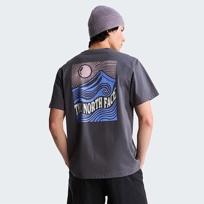 The North Face M' Mountain Escape Relaxed T-Shirt - Anthracite Grey