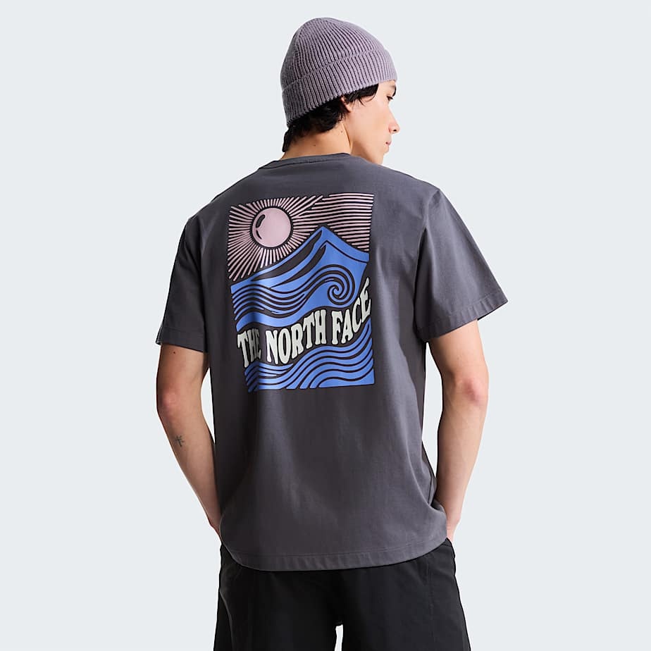 The North Face M' Mountain Escape Relaxed T-Shirt - Anthracite Grey