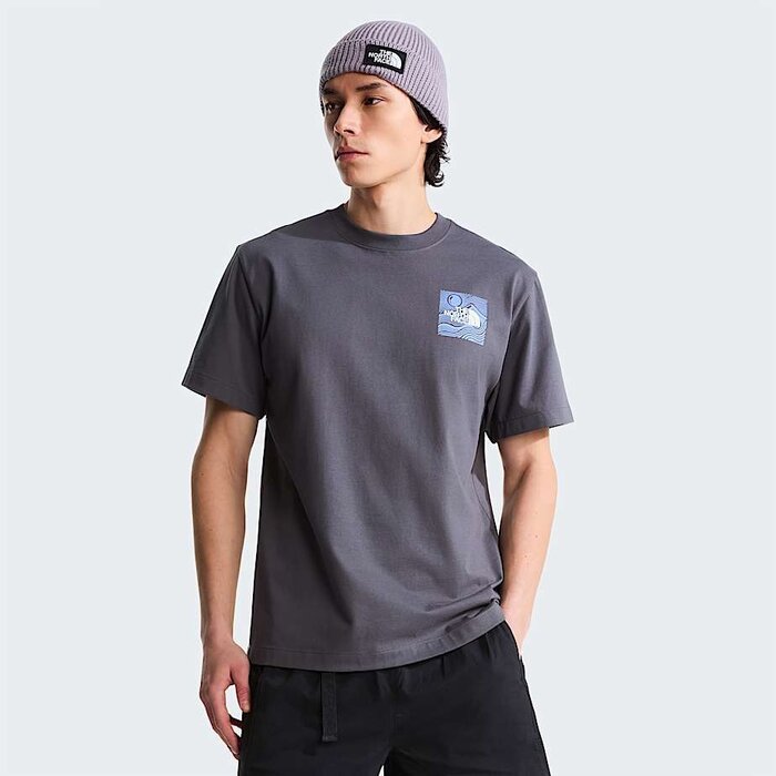 The North Face M' Mountain Escape Relaxed T-Shirt - Anthracite Grey