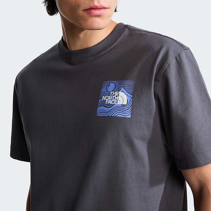 The North Face M' Mountain Escape Relaxed T-Shirt - Anthracite Grey