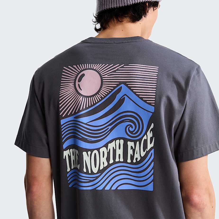 The North Face M' Mountain Escape Relaxed T-Shirt - Anthracite Grey