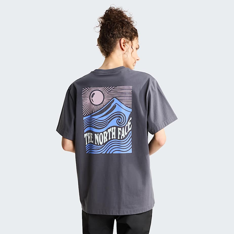 The North Face M' Mountain Escape Relaxed T-Shirt - Anthracite Grey