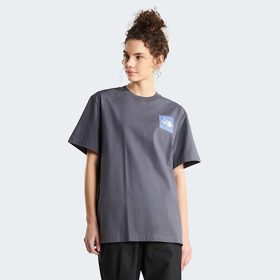 The North Face M' Mountain Escape Relaxed T-Shirt - Anthracite Grey